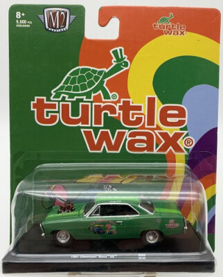Chevrolet Nova SS 1967 turtle wax Limitiert auf 9.600 Stück M2 Maßstab 1:64 NEU