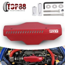 Puleggia alternatore e coperchio cinghia per Subaru WRX & STi 02-17 (finitura rossa)