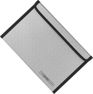 Fireproof Document Bag Envelope Size: 8'' X 5'' [2000°F UL Certified] Fireproof Ca