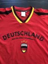 Vtg 2006 Germany Soccer Jersey Mens Large Red Fifa World Cup National Team 00s