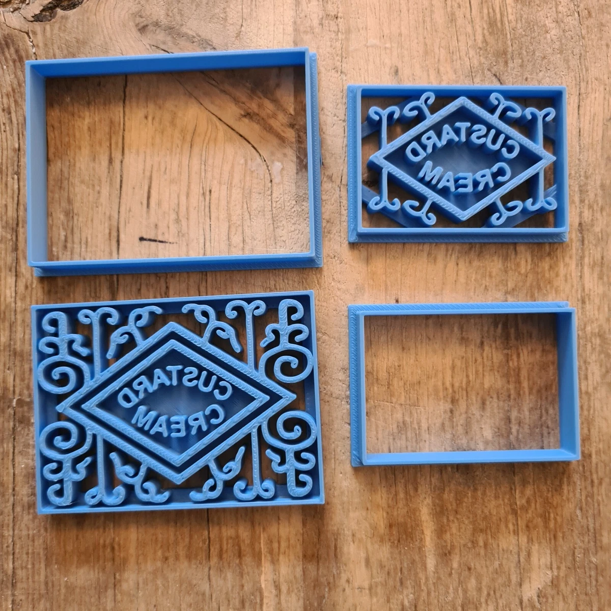 Custard Cream cookie biscuit cutter Afternoon tea classic