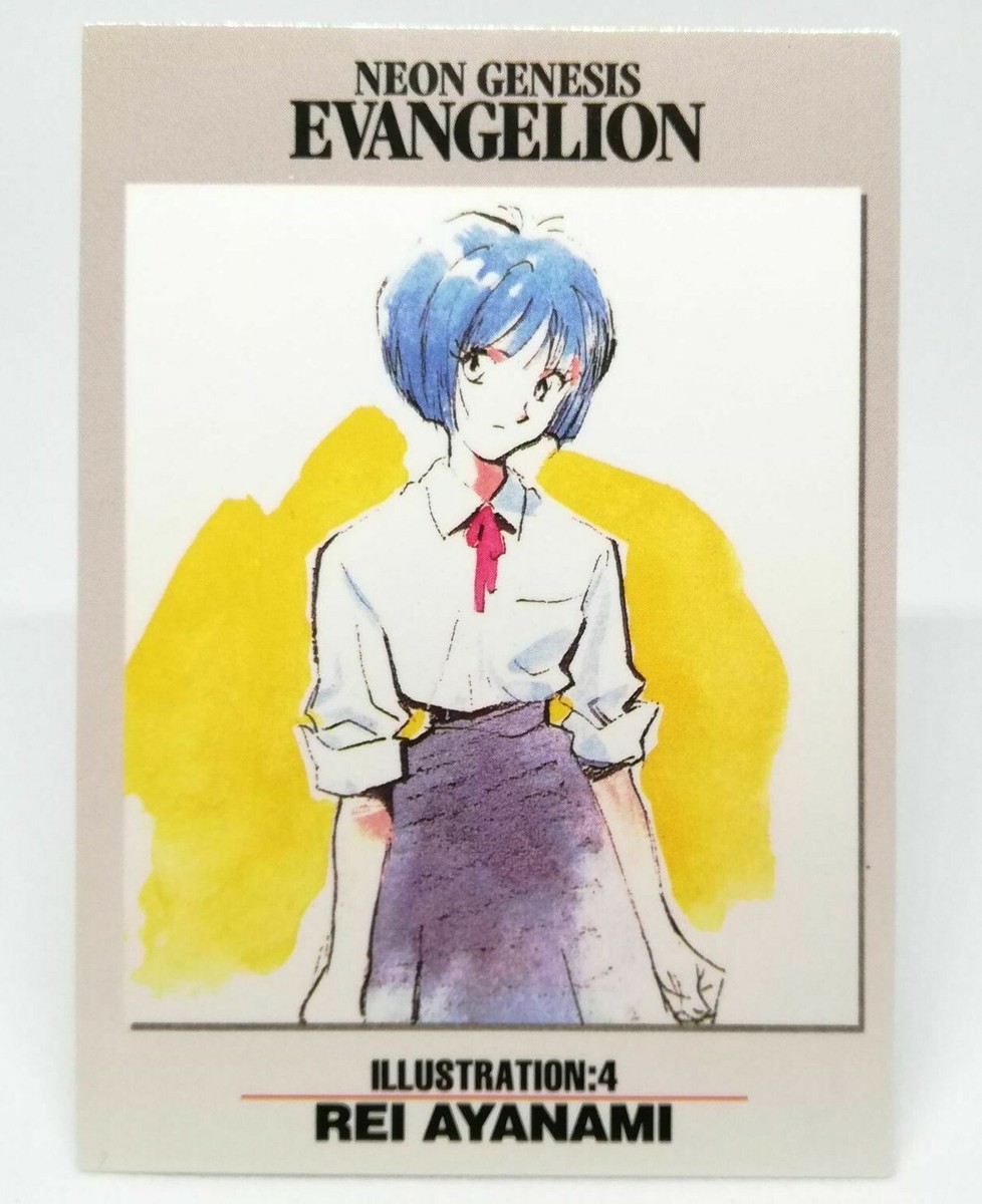 IL4 REI AYANAMI 1st Card Dass Masters Neon Genesis