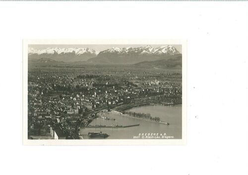uralte AK Bregenz am Bodensee Blick über die Stadt //42 - Bild 1 von 1
