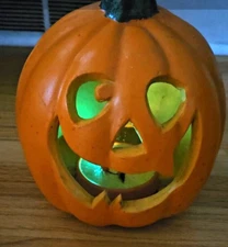 The Paper Magic Group Light Up, Multi Color,Pumpkin Jack-o-lantern, Uses Battery