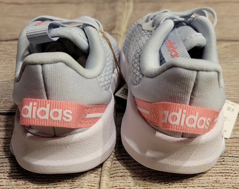 Adidas Racer TR 2.01 кроссовки обувь девочек размер 4K 4 ребенка ясельного возраста GW4837 новый серый - Изображение 4 из 4