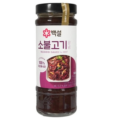 Beksul Bulgogi Rind 500g Korean BBQ Sauce Bulgogi Marinade Grillmarinade