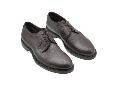 NWT STEFANO RICCI Leather EAGLE Shoes LOGO Eu 42 Uk 8 Us 9 (SR2867)