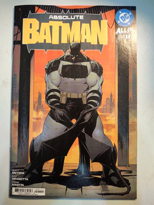 ABSOLUTE BATMAN issue#1 COVER A Dragotta (1ST printing) NM unread HIGH GRADE