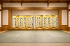 山岡鉄舟 Yamaoka Tesshu (1836-1888) Paired Six Panels Folding Screens Byobu VB133