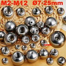 M2-M12 Thread Blind Hole Stainless Steel Balls Solid Metal Bearing Ball �7-25mm