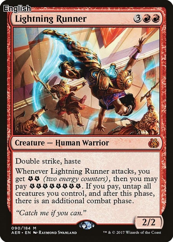 Lightning Runner - 90 - LP - Aether Revolt