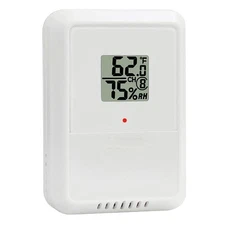 Wireless Thermometer Humidity, Small Thermometer Indoor Thermometer Hygromete...