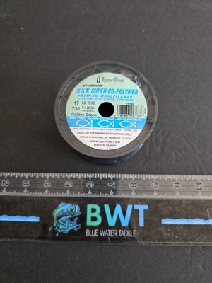 Izorline XXX Super Copolymer Monofilament Fishing Line 730 yd-17 lb Test: Green