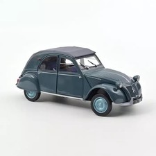 NOREV 1/18 Citroen 2CV AZL 1959 Glacier Blue JAPAN Diecast Classic Car NEW