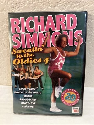 Richard Simmons Sweatin to the Oldies 4 20th Anniversary DVD Sealed (D3) New