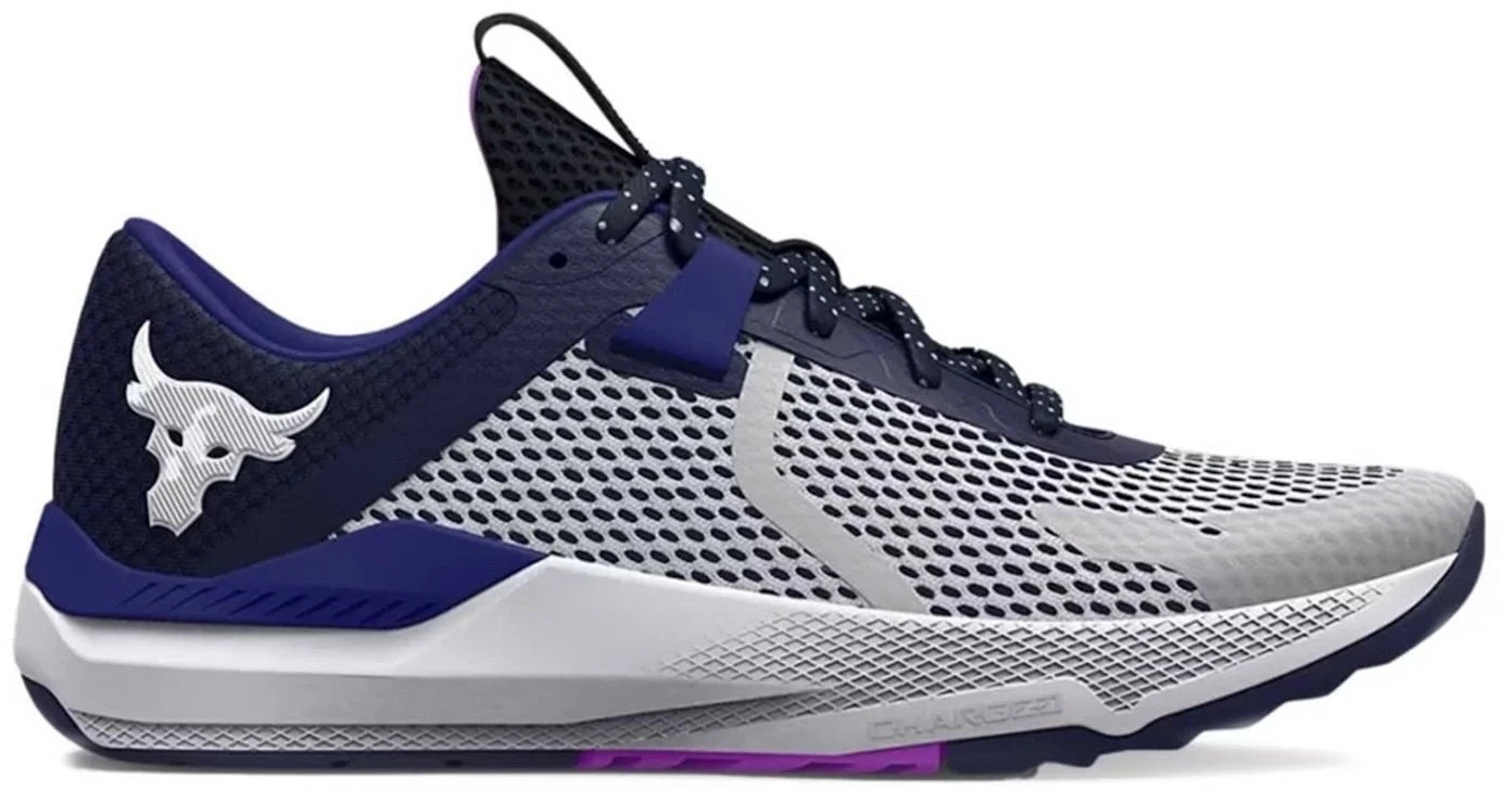 Under Armour Project Rock BSR 2 Black White for sale | eBay