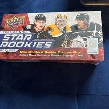 2021-22 Upper Deck NHL Star Rookies Box Set Hockey Cards Checklist 30