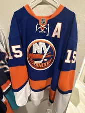 Cal Clutterbuck Game Worn New York Islanders Hockey Jersey