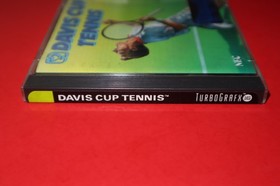 DAVIS CUP TENNIS FOR TURBOGRAFX-16 TG16 IN CASE WITH INSTRUCTIONS! *EX-RENTAL*