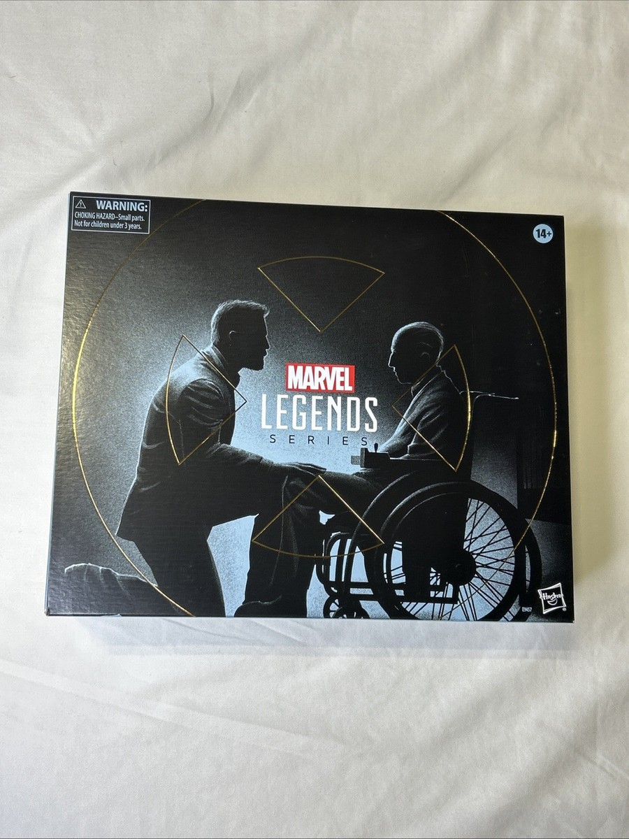 Marvel Legends Logan & Professor Charles Xavier X-Men SDCC