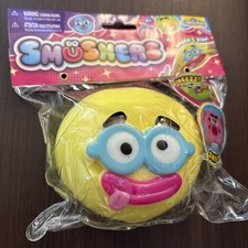 Smushers Yellow Face Squishy Authentic Orb Curiosities