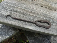 Antique Advertising Shoe Lace Hook – Boston Shoe Store, New Albany Indiana