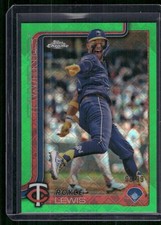 2025 Topps Chrome #254 Royce Lewis Green Logofractor 98/99 