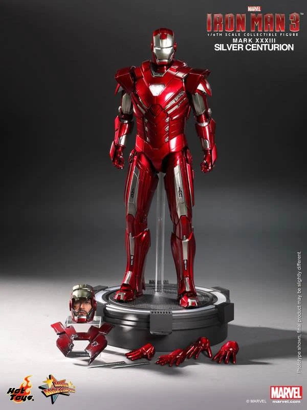 Hot Toys Iron Man Centurion TV, Movie & Video Games Action Figures
