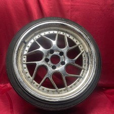  19x9.5 15 Aodhan Ds1 5x114.3 Chrome Wheel With Tire Lip Is Damaged