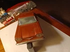 Vintage 1961 Bandai Chevrolet Corvair Tin Litho Toy Friction Car Japan BROWN