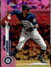 2020 Topps Chrome #107 Dee Gordon Pink Refractor