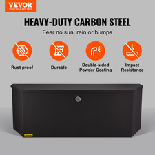 Trailer Tongue Box Carbon Steel Tongue Box Tool Chest 36x12x12