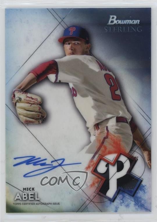 2021 Bowman Sterling Prospect Mick Abel #BSPA-MA Auto 5w7