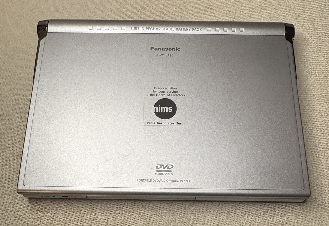 パナソニック　ポータブルDVDプレイヤー　DVD-LA95 Panasonic Dvd-la95 DVD Player - 9 in Display for sale online | eBay