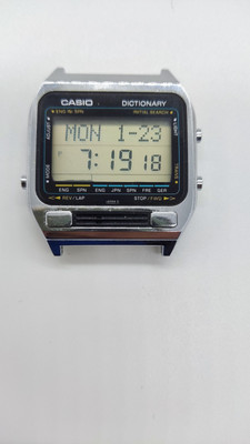 Casio TE 2500 Dictionary Watch made in 1984 | eBay UK