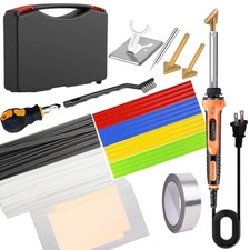 Plastic Welder 110v100w Plastic Welding Kit With 140plastic Rods 3 Tips 3 Wire M