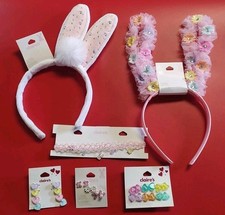 Claire  s Girls Easter Lot Headbands Earrings Etc