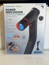 Sharper Image Power Percussion Hot  Cold Reach Percussion Massager