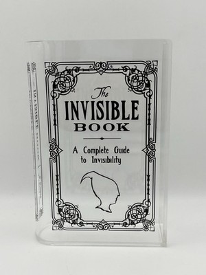 Zaubererkoffer exklusives Harry Potter Plastikbuch der Unsichtbarkeit Sammlerstück
