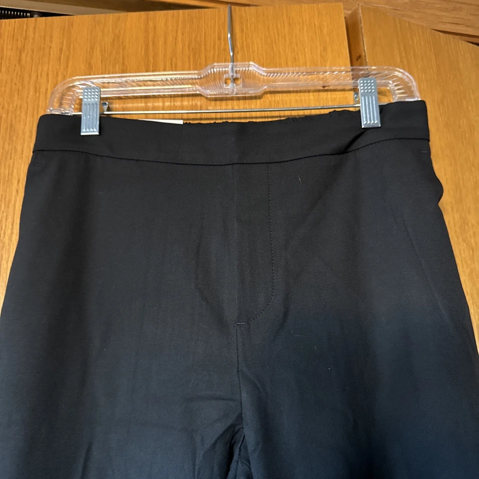 Pantalones Banana Republic talla 6 ALTOS Hayden pierna ancha negros NUEVOS #851128 Foto 4 de 4