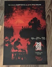 28 Years Later Movie Premier Promo Exclusive Poster Boyle Days The Bone Temple
