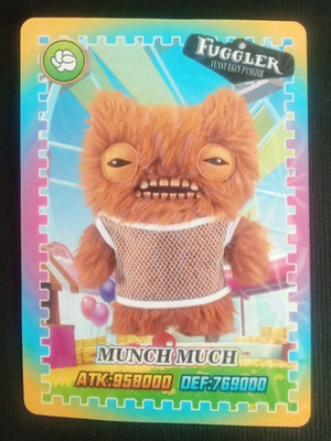 Fuggler Funny Ugly Monster Trading Card Munch Much (C)