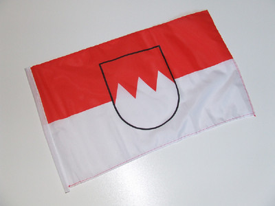 Franken Flagge 30x45 cm Fahne Hohlsaum Banner Frankenflagge Deutschland