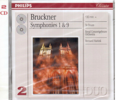 Bruckner: Sinfonie Nr.1 & 9, Te Deum / Bernard Haitink, Royal Concertgebouw - CD
