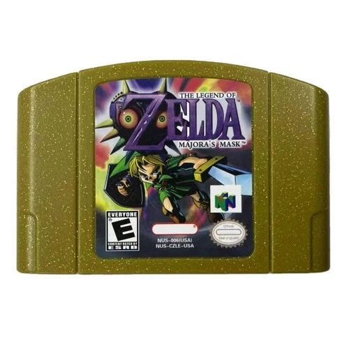 Zelda Majora’s Mask N64 Game Cartridge USA Version – English NTSC-U Retro Ninten