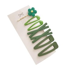 7Pcs Sweet Flower Women Girl Barrette Bobby Pin Hairpin Hair Clips Clips and ...