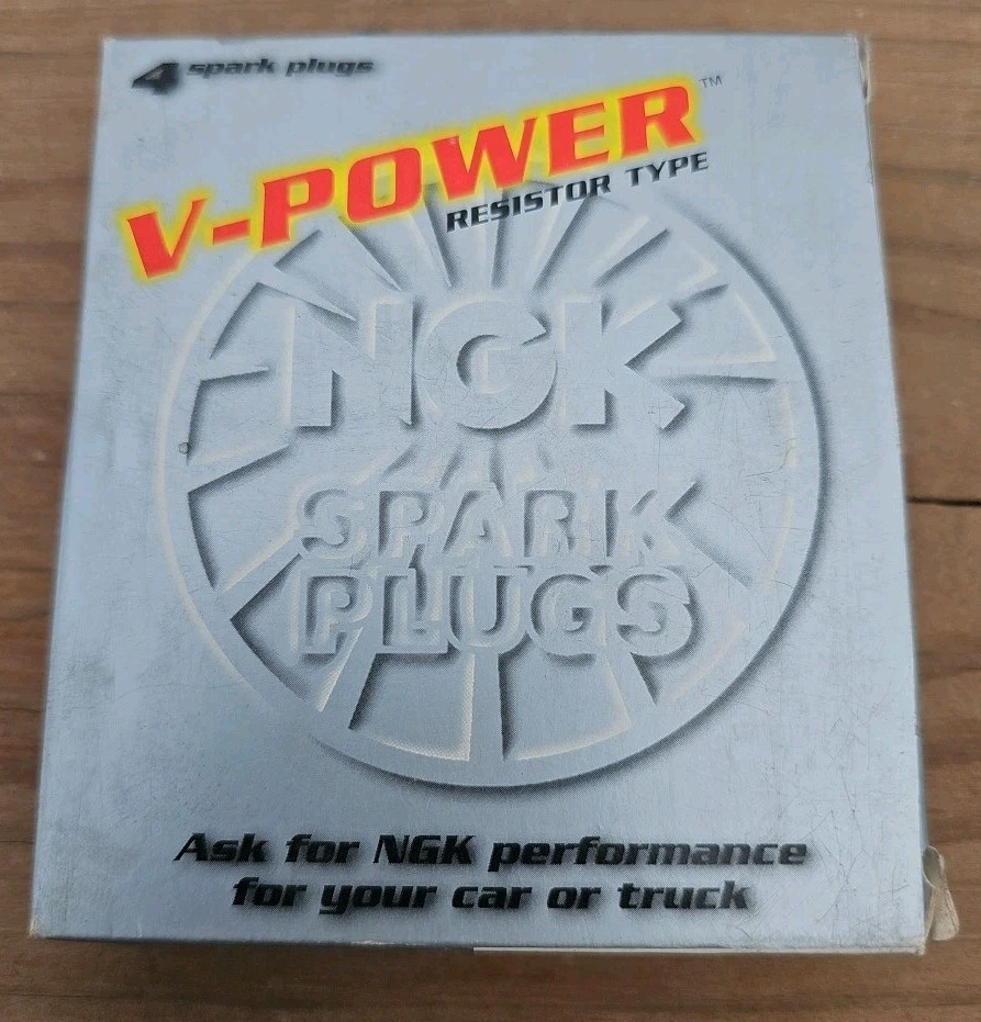 NGK V-Power Resistor Type Copper Core Spark Plugs 5155 FR4