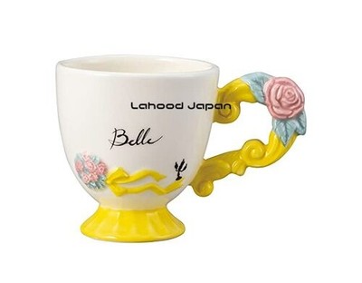 Sun Art Disney Beauty and the Beast Mug Approx. 330ml White SAN3631