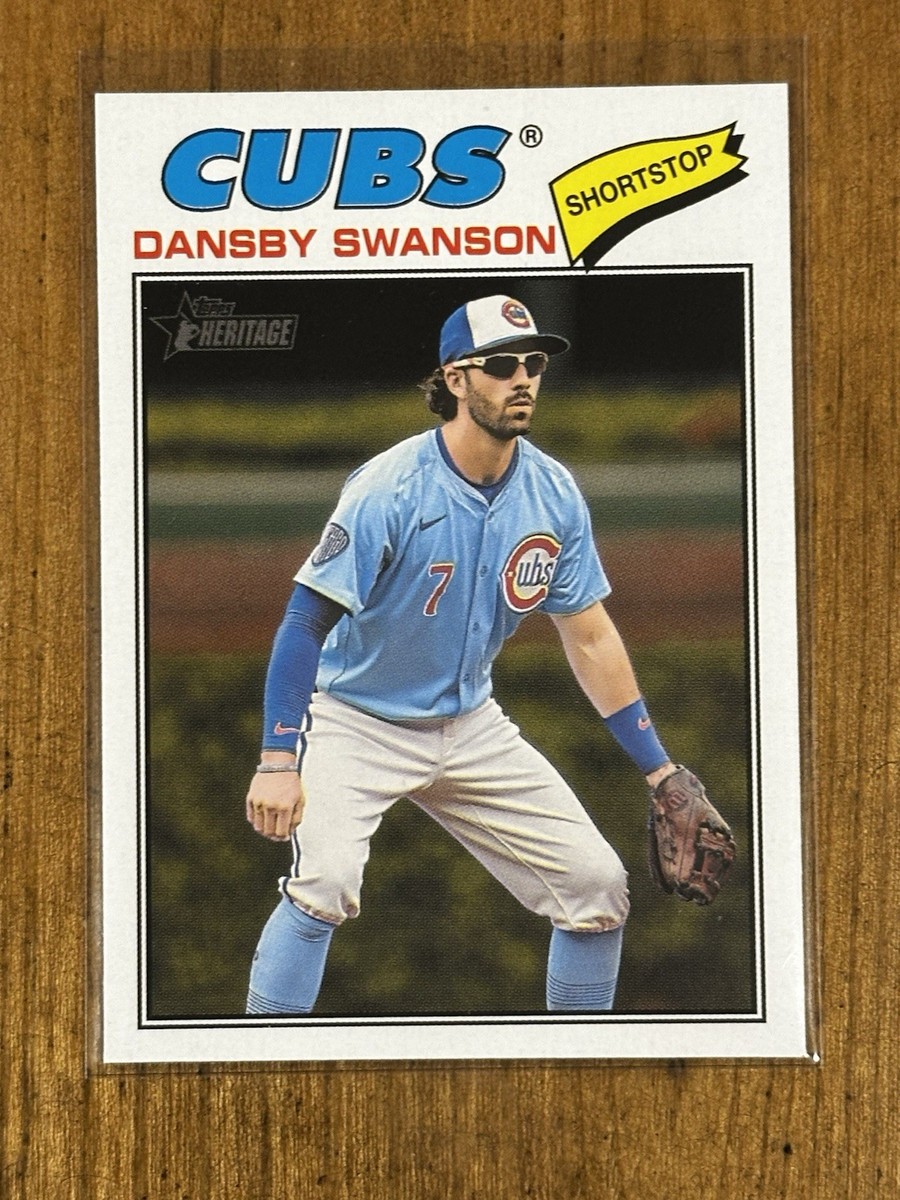 Dansby Swanson 2026 Topps Heritage SP #97 Chicago Cubs | eBay