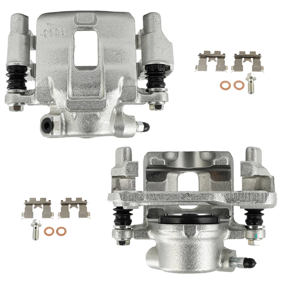 Front Brake Calipers 2Pcs For 1989-1998 Chevrolet Tracker 1989-1998 Geo Tracker - Image 2 of 4